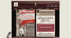 Desktop Screenshot of musikverein-bennigsen.de